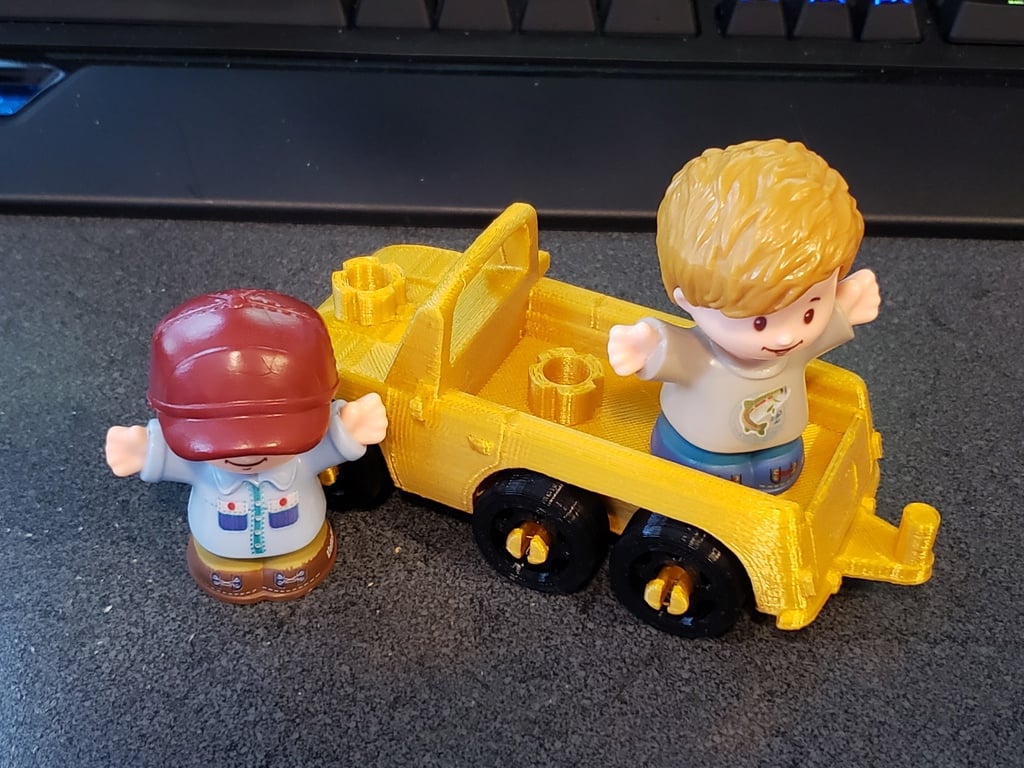Personnel Carrier 6x6 Truck for Fisher Price Little People
