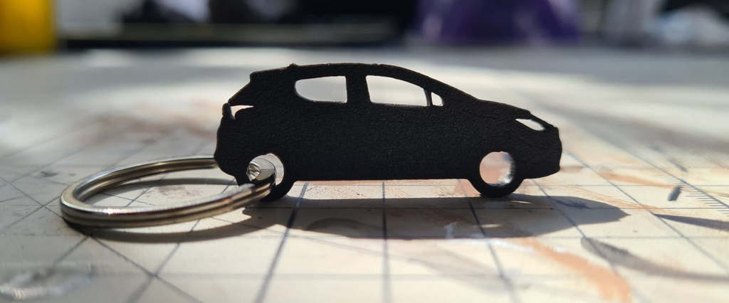 Nissan Micra K14 keychain