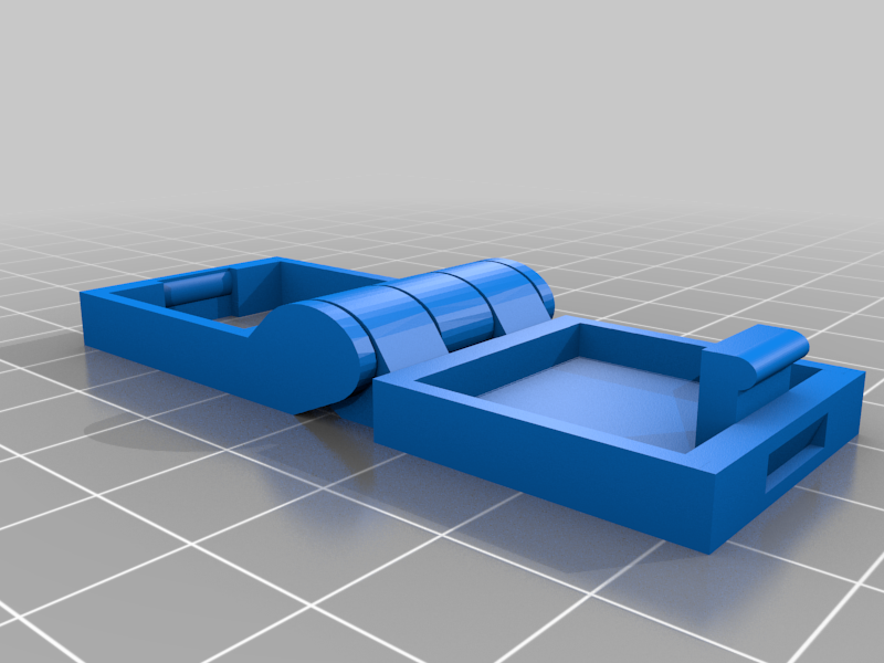 Square Flip-up Button Cover