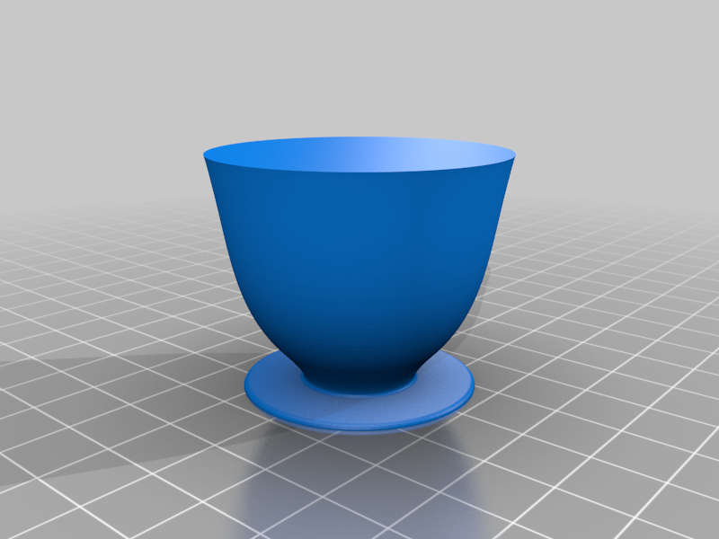 Vase mode eggcup