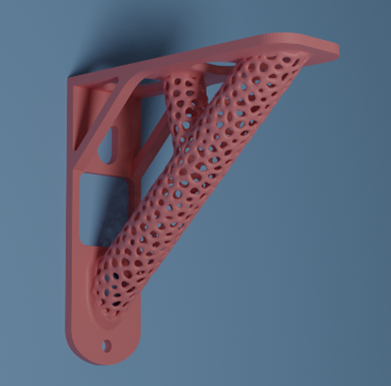 Organic Shelf Bracket