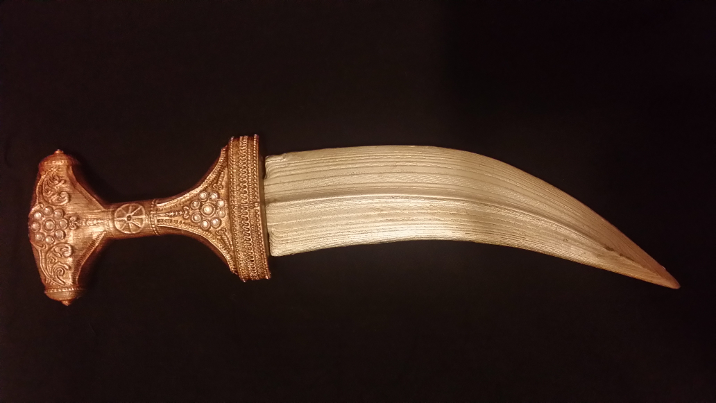 Jambiya Knive - Battlefield 1 (Lawrence of Arabia dagger)