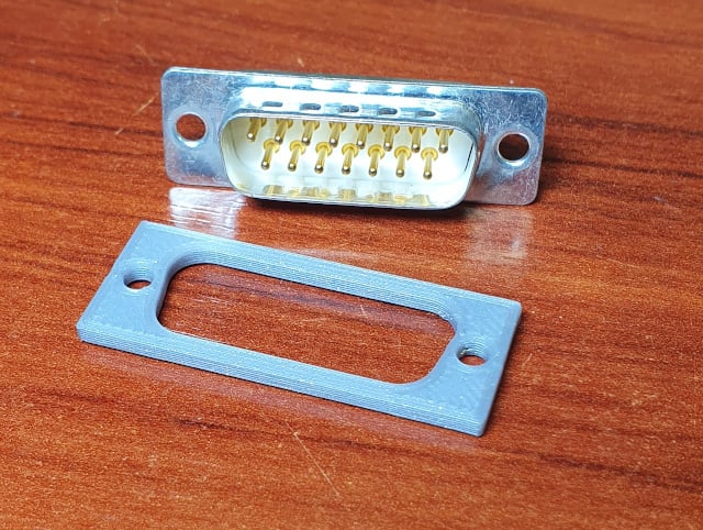 D-Sub / DB15  Connector Plug Holder