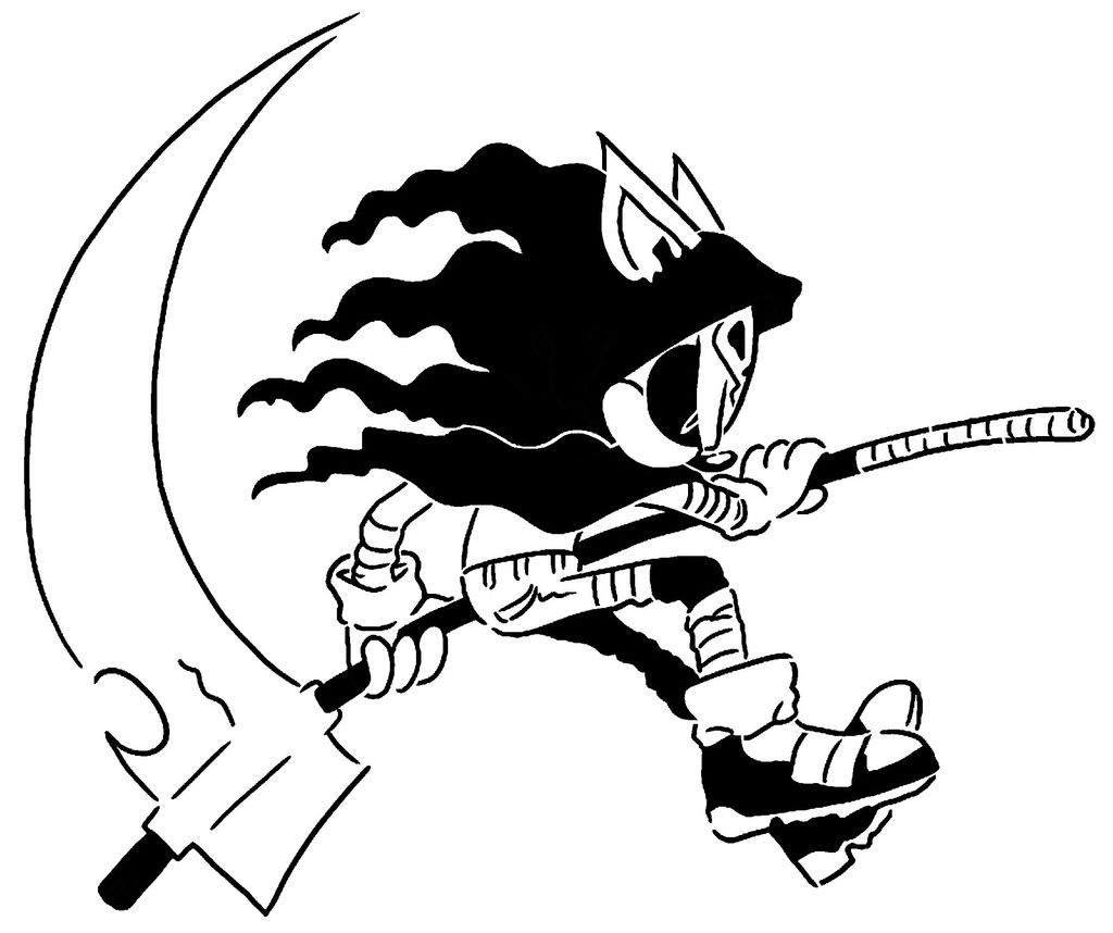 Sonic the Reaper stencil