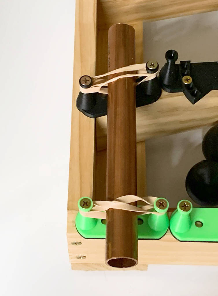 Glockenspiel Dual track mounting post 