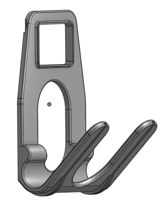wall phone holder for IKEA SJOSS 1Port VERTICAL v2