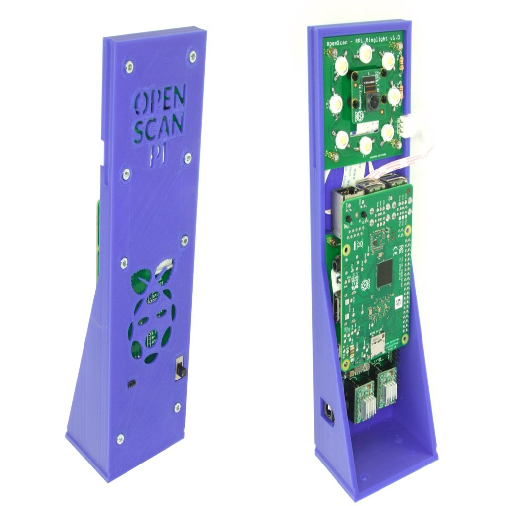 OpenScan - 3D Scanner - Raspberry Pi Shield