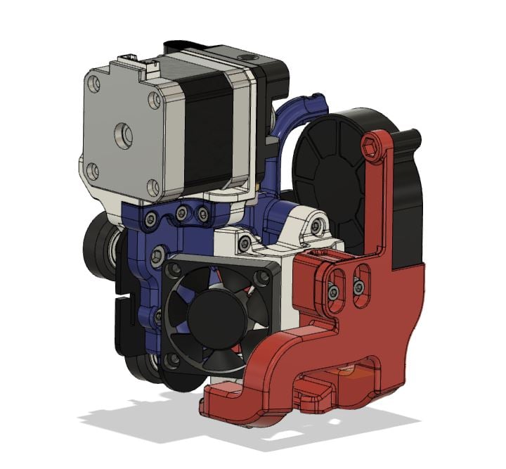 Ender 5 Direct Drive Stock Hotend and Extruder