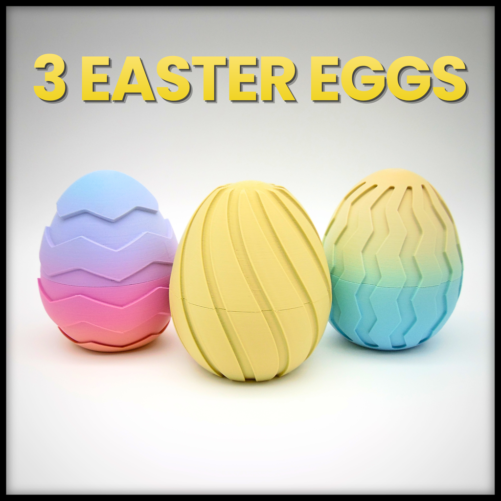 Patterned Easter Egg Collection