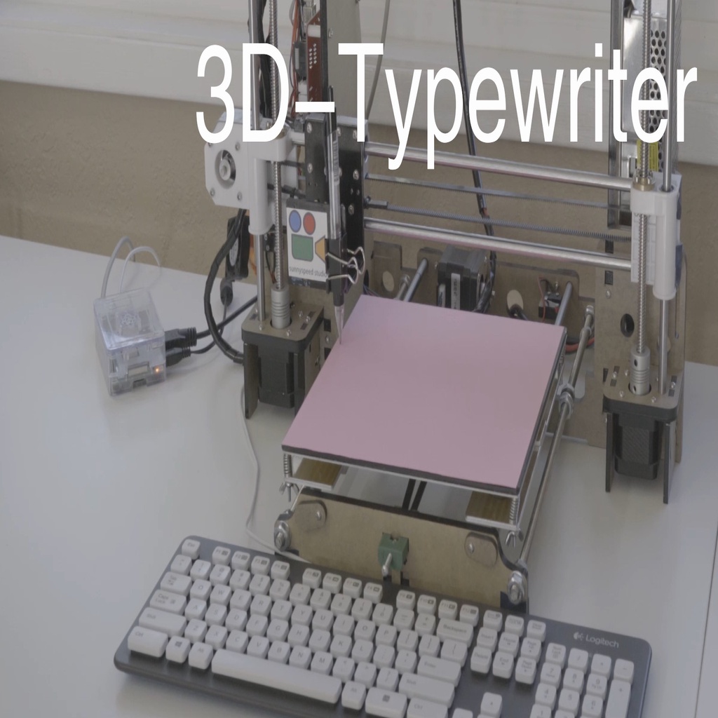 Making a Typewriter from your old 3D printer