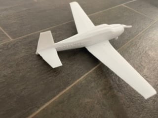 Mooney-Like Airplane Model (Old V1)