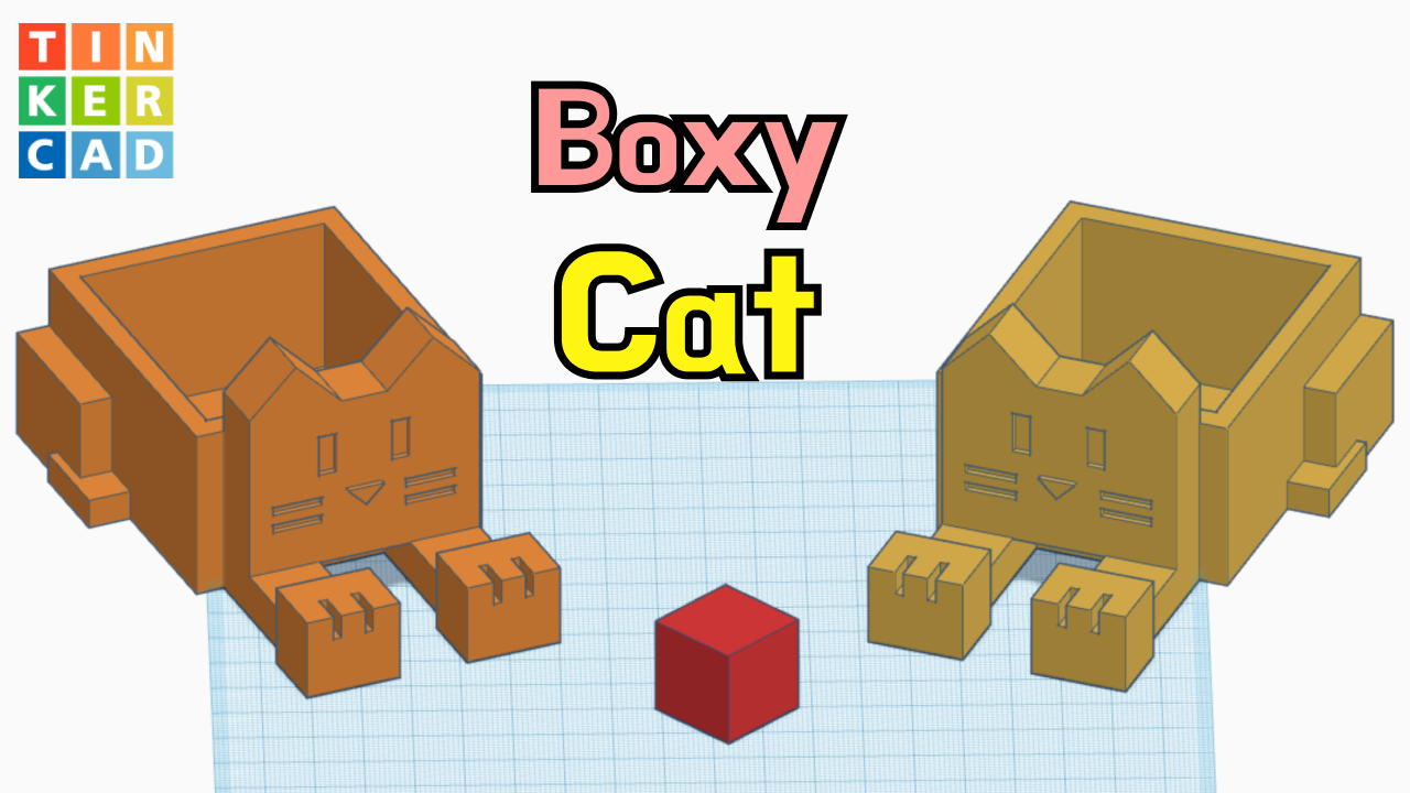 Boxy Cat Box