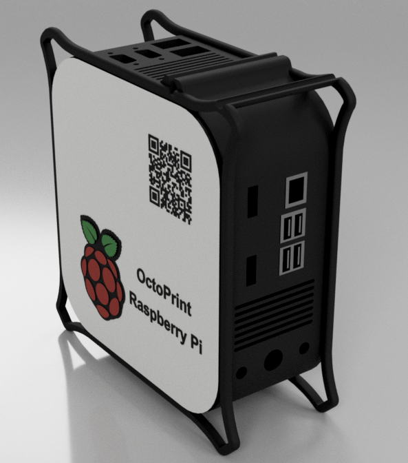Raspberry Pi 3 and 4 - Octoprint Computer Enclosure