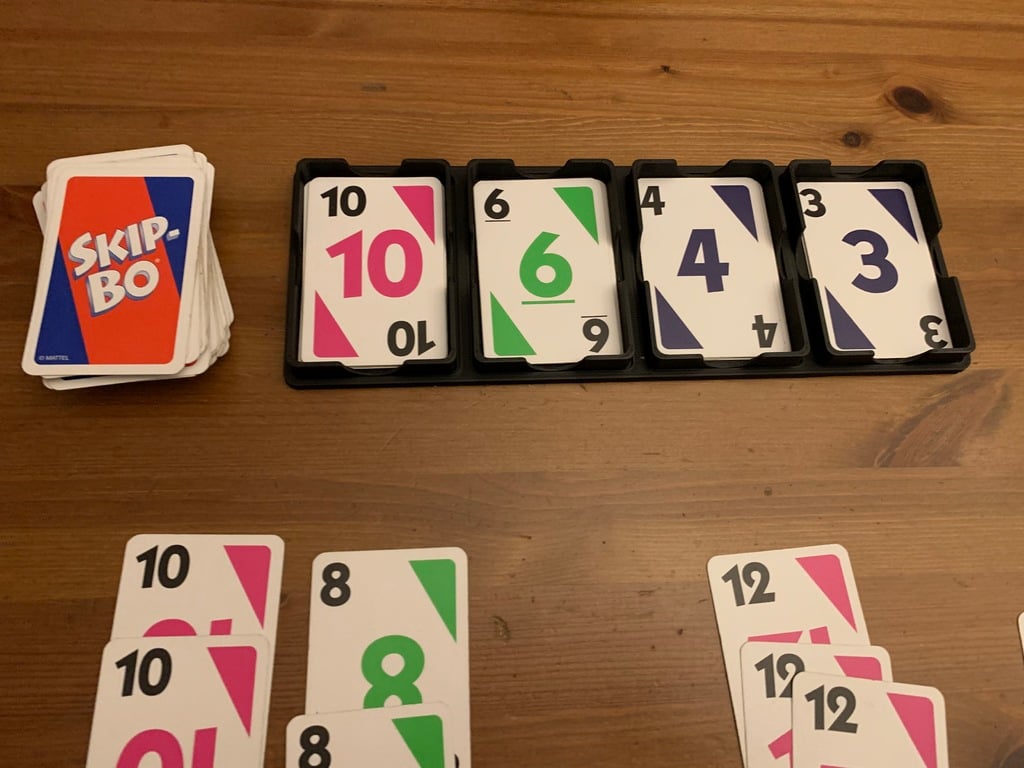 Skip-Bo Card Container