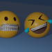 Braces Emoji Pack 3D model