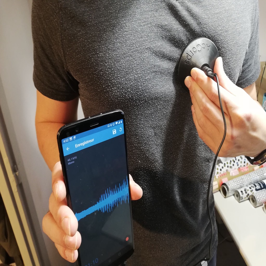 AcCorps, an open source stethoscope (WIP)