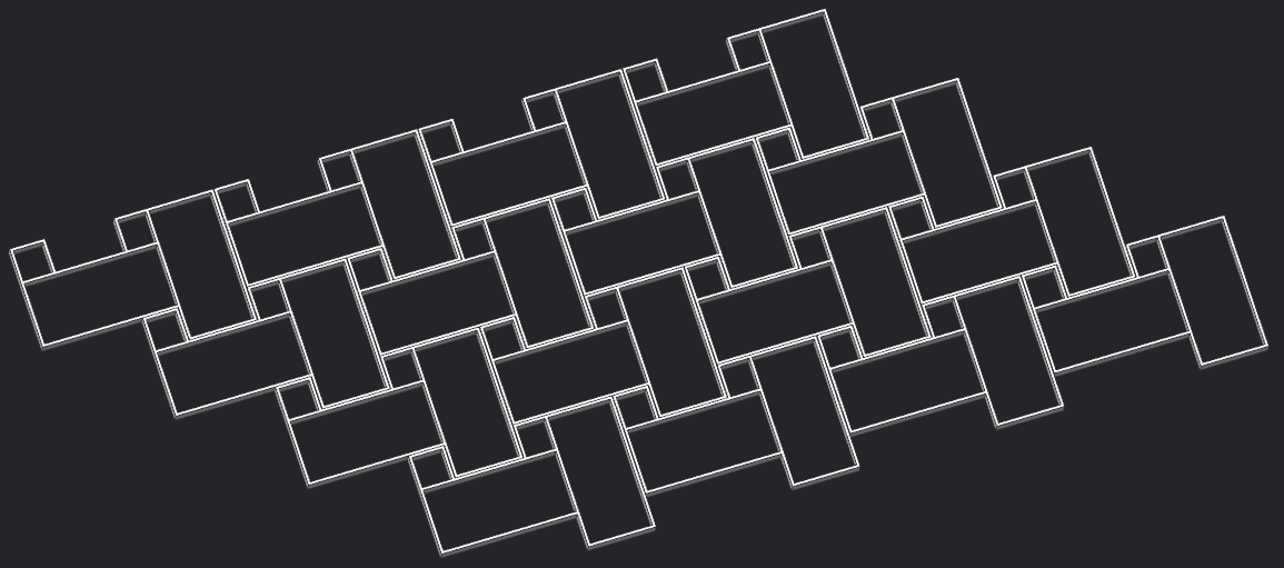 Pattern - Big Square, 4x Small square - Single