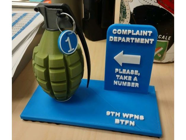 Complaint Grenade