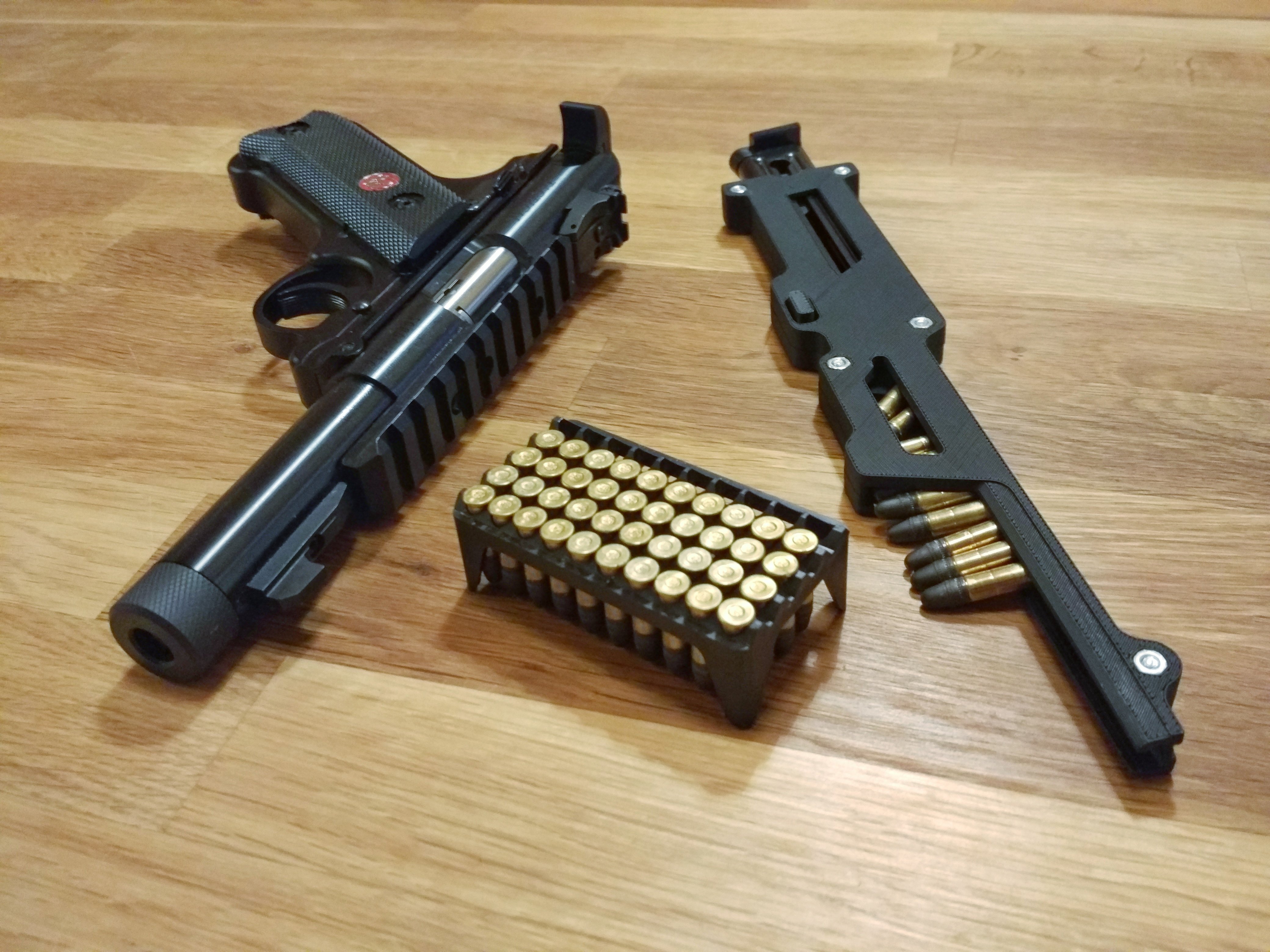Speed Loader for Ruger mark 3 & 4