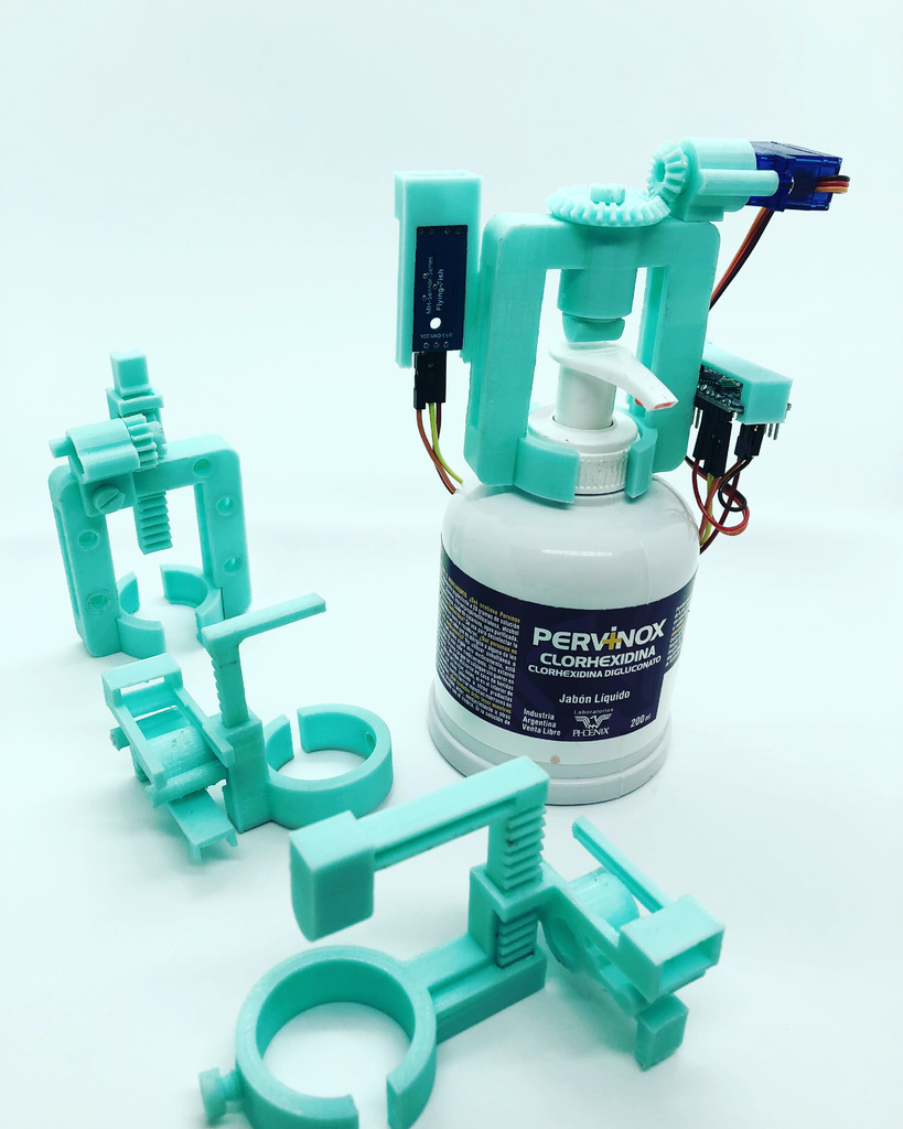Automatic Hand Sanitizer (Gel Dispenser Bot)
