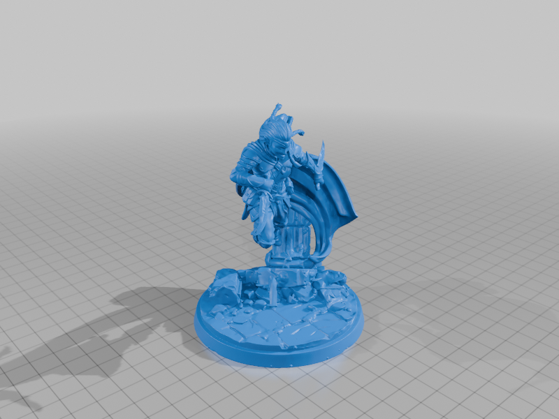 Leaping Elf Rogue | RPG Miniature