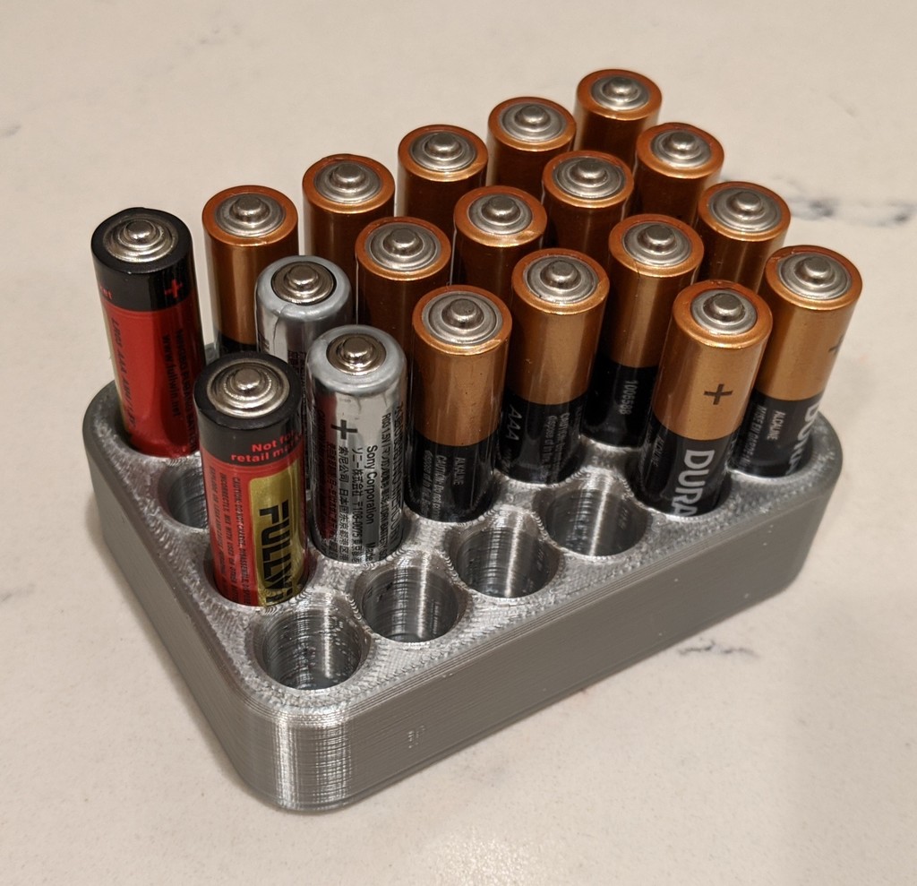 AAA Battery Holder Tray