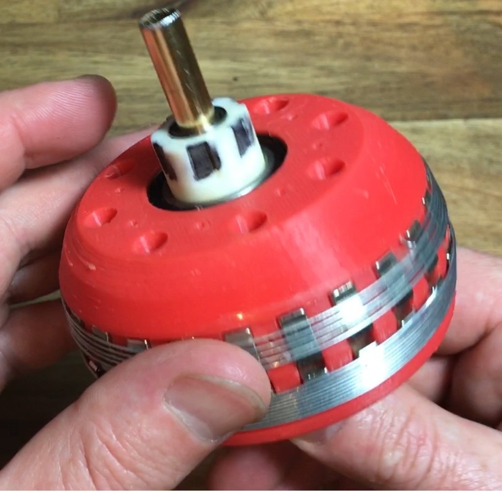 Magnetic Wobbling Gearbox