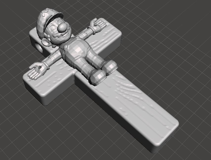 The Crucifixion of St. Super Mario