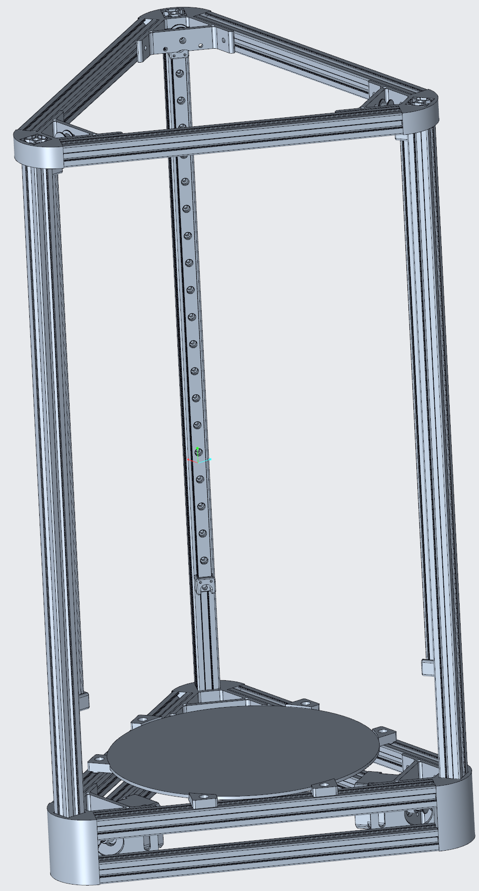 Anycubic Kossel Linear Plus Frame CAD Model