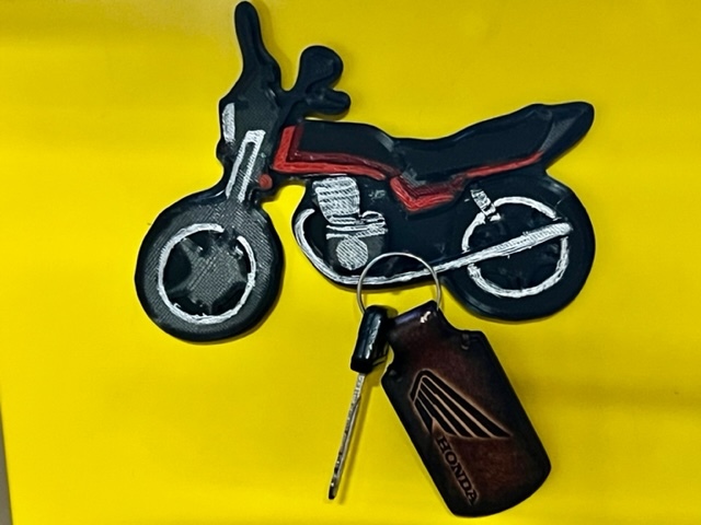 1982 Honda CB450T Key Rack