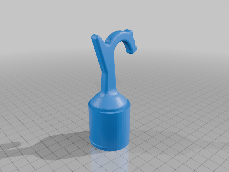 Blind Pull hook - threaded