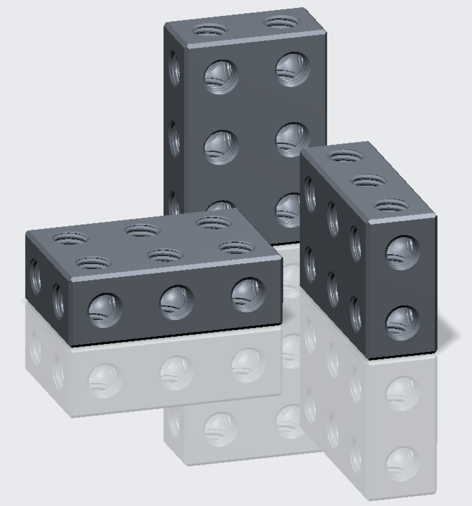 Metric 1-2-3 Blocks