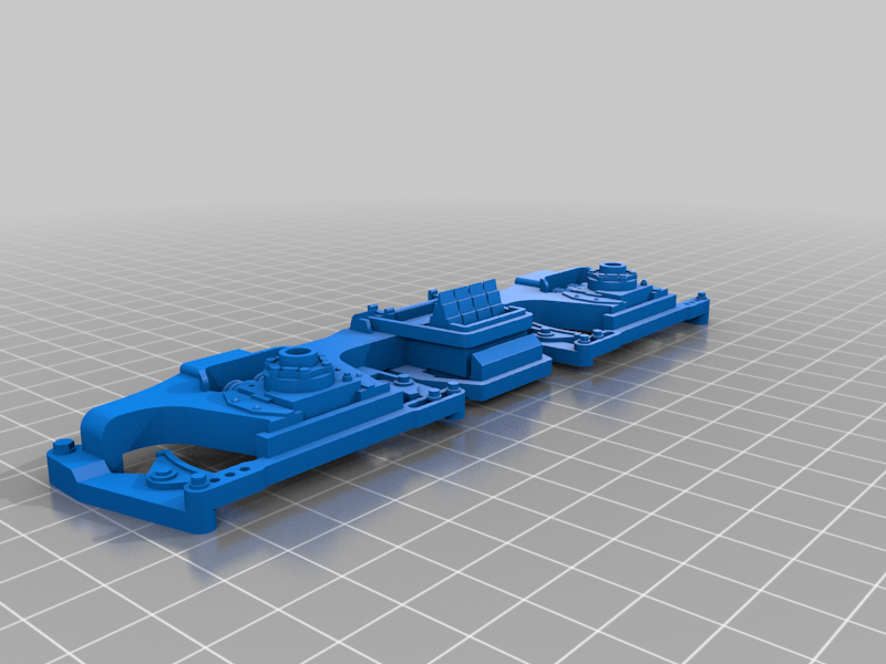 G scale locomotive bogie plate