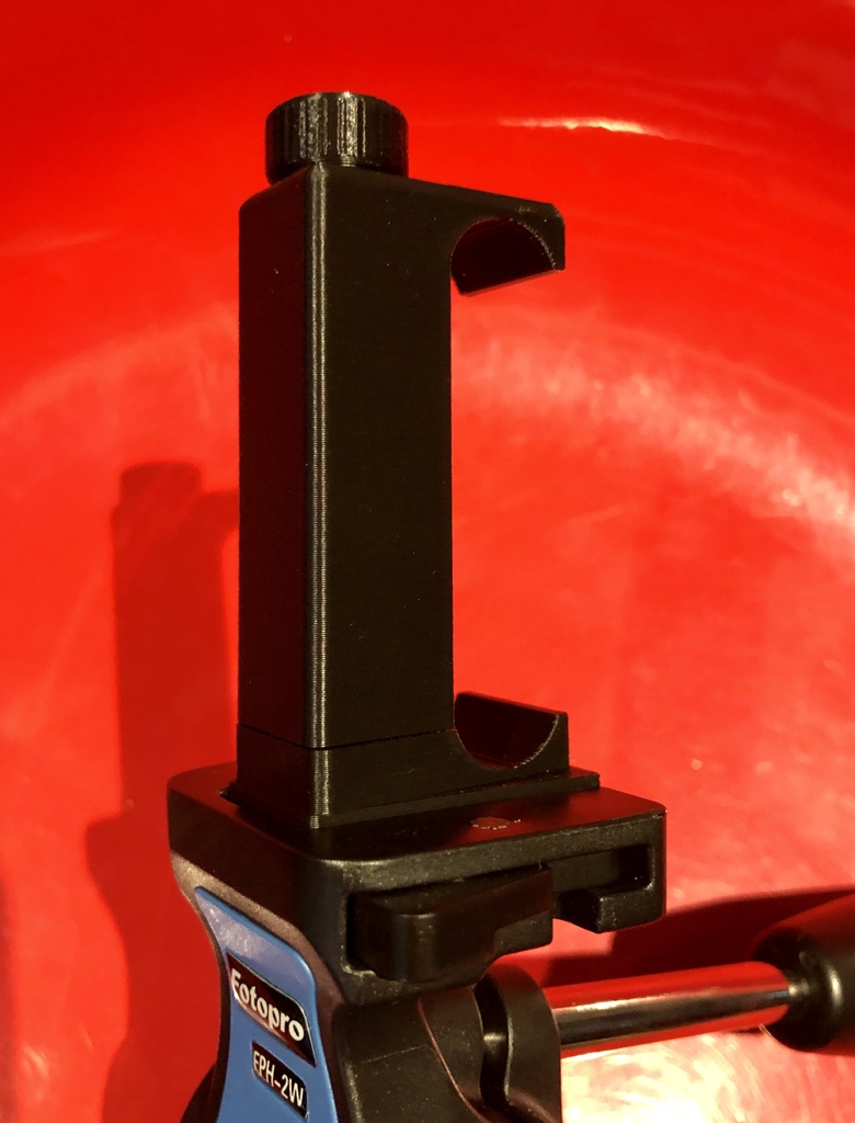 Modified Bottom Universal tripod phone mount for FPH-2W
