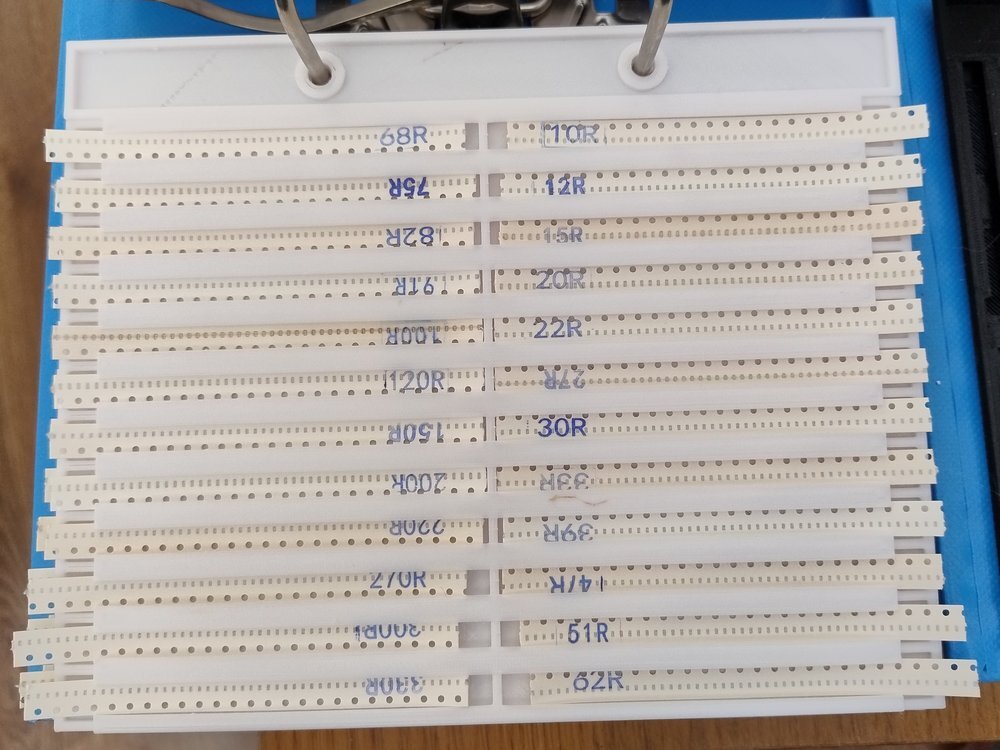 A5 SMD Tape/Reel Binder Inserts