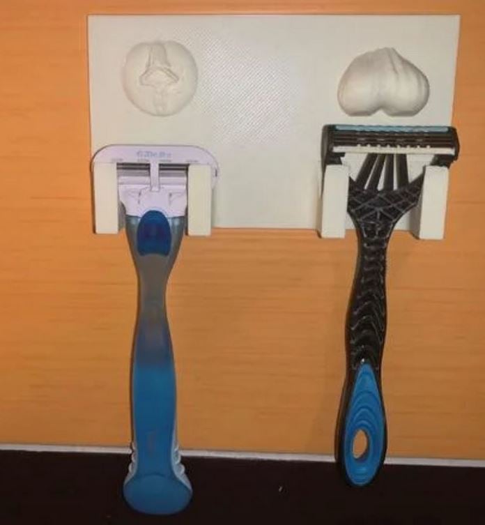 Shaver Holder Wall Mount