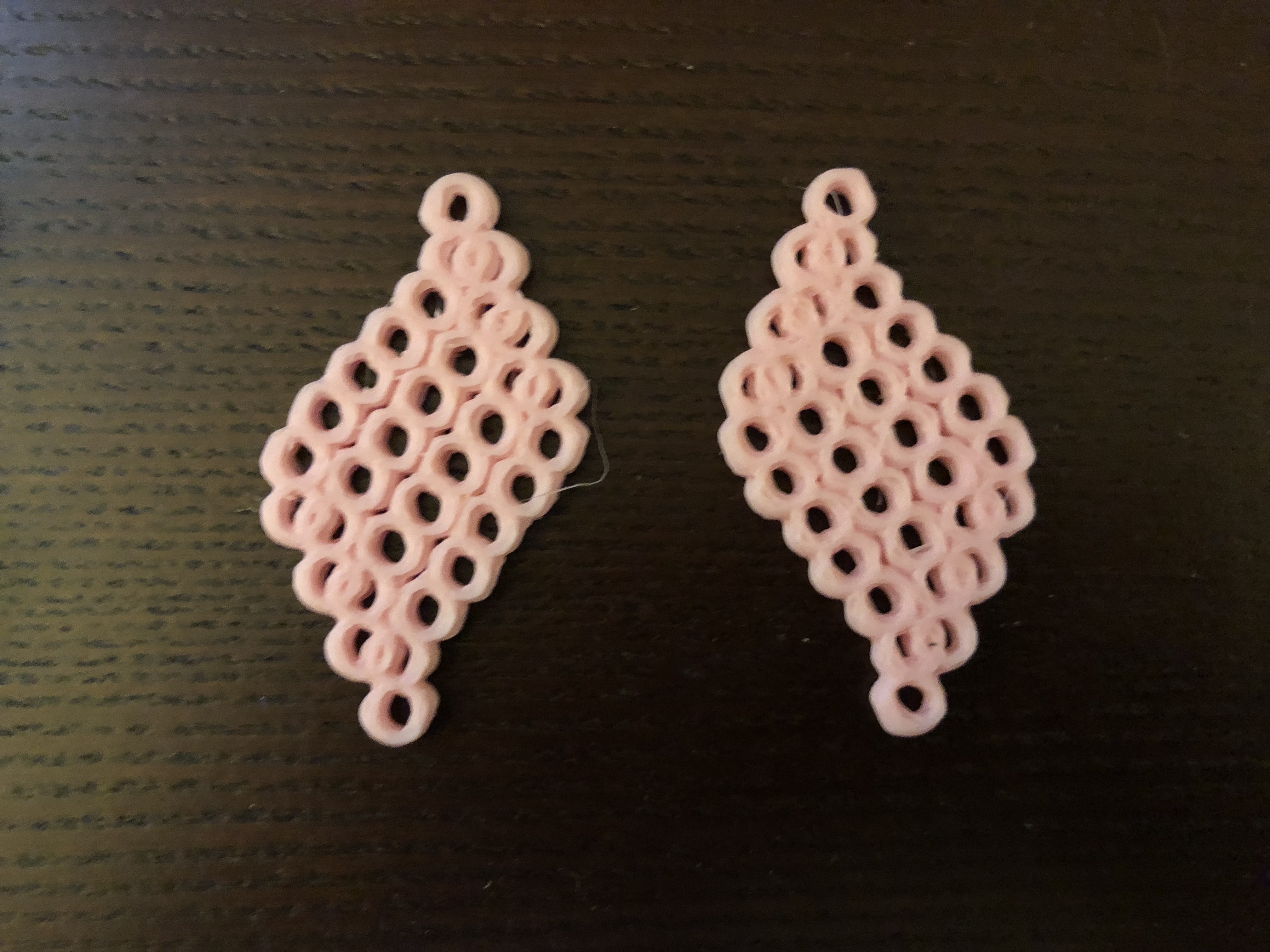 Torus Ring Swirl Earrings
