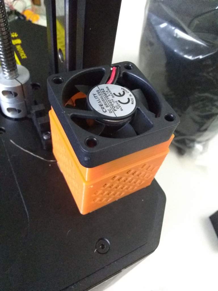 Creality LD002R Resin Printer Chamber Fan / Carbon Pellet Filter Box 