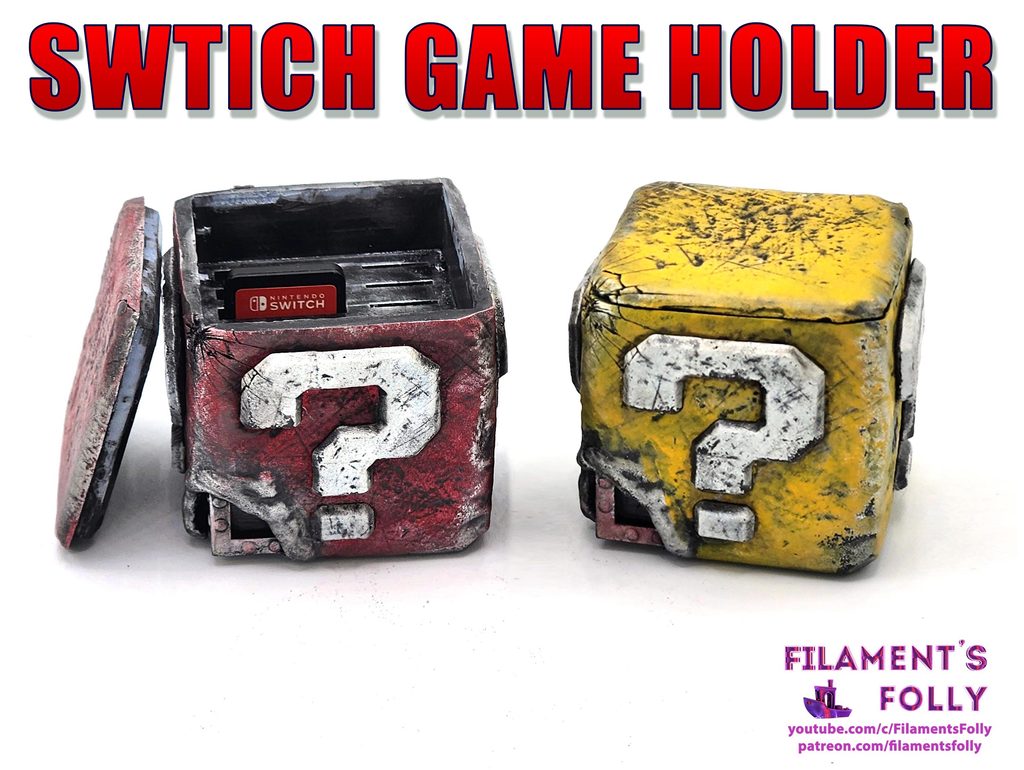 Question Block Switch Game Holder