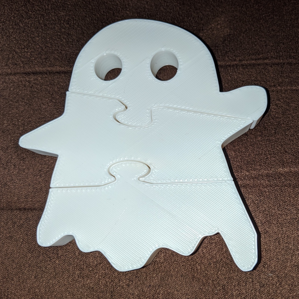 Cute Ghost Puzzle - Easy