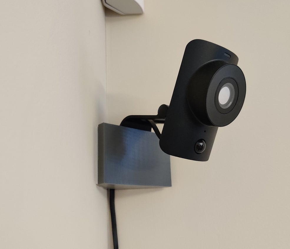 Simplisafe Simplicam camera corner wall mount