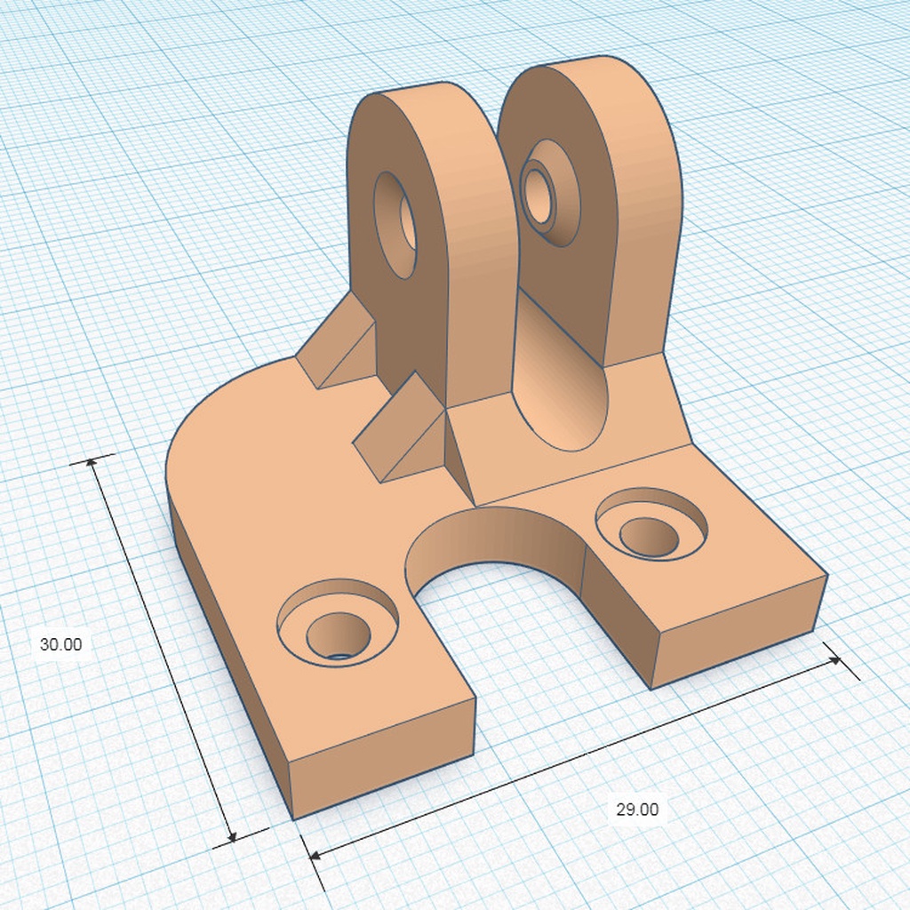 Extruder Filament Guide for the MK8 Bowden Extruder Upgrade Kit on the Ender 3