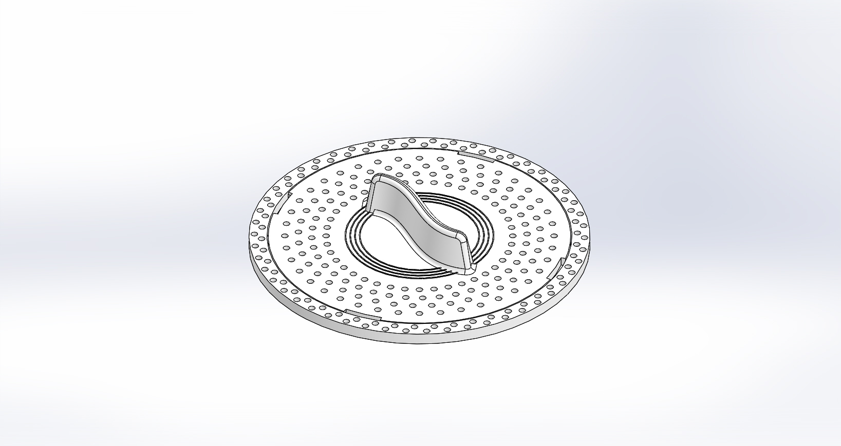 tuna/chicken can strainer