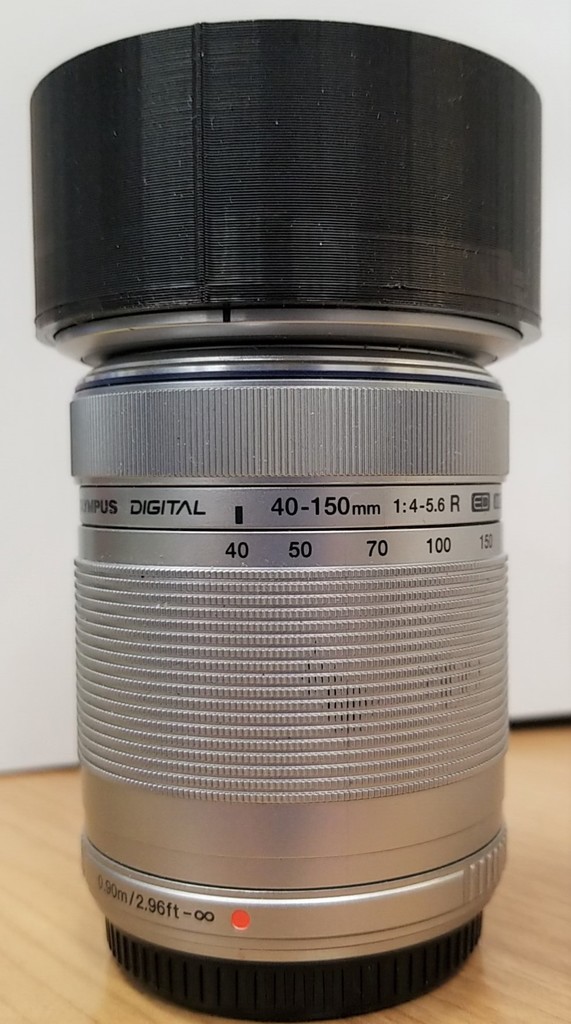 Olympus 40-150mm R Lens hood LH-61D small diameter