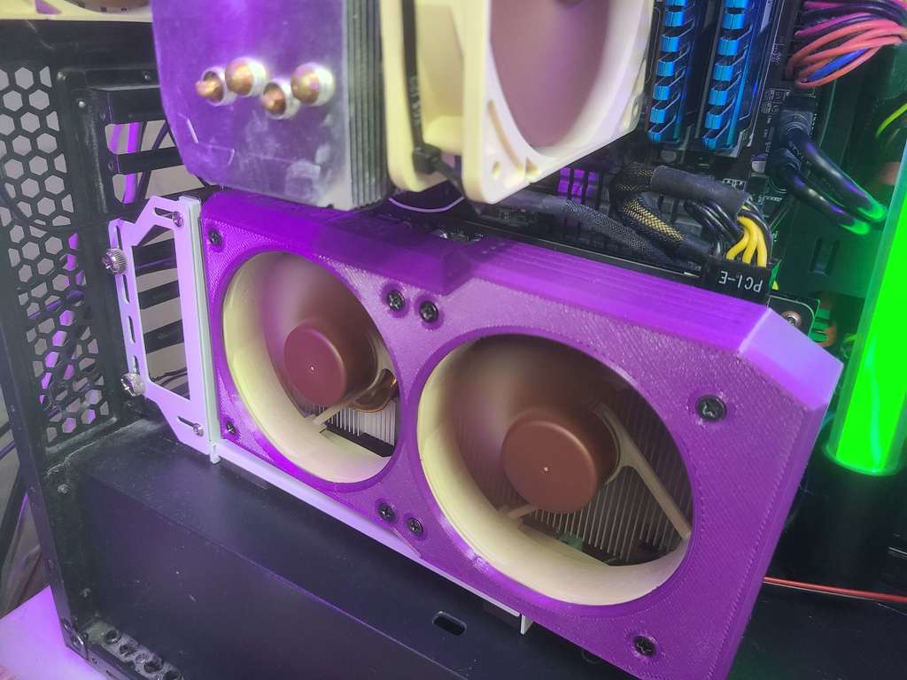 GPU Shroud for 92mm fans