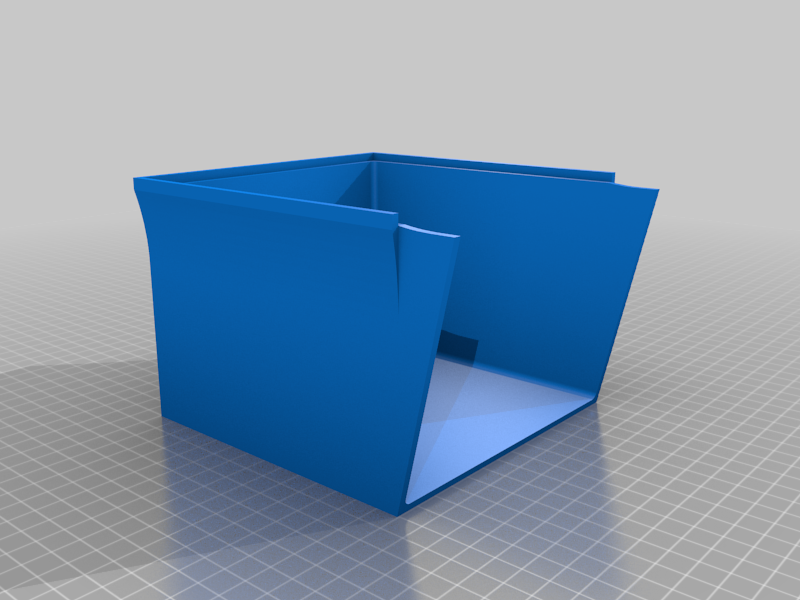 Stackable box with drawer