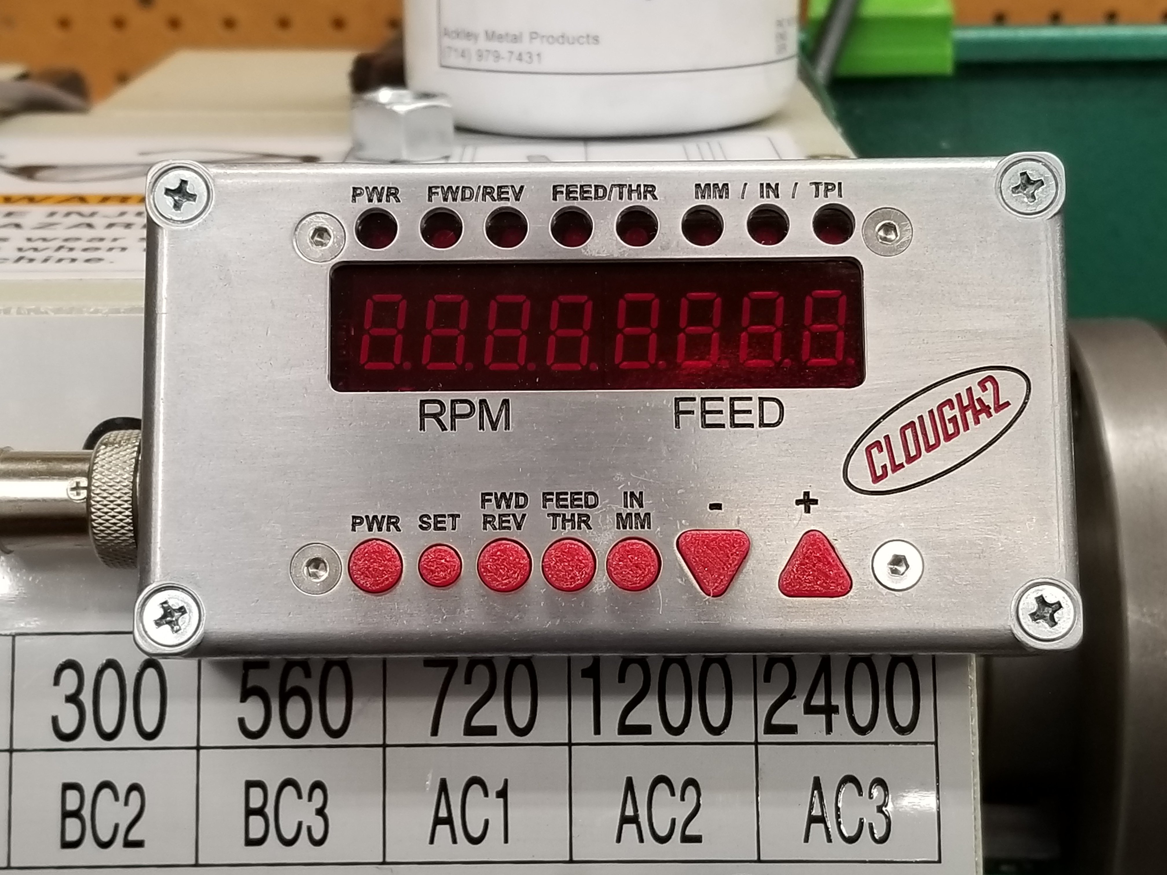 Lathe Electronic Leadscrew
