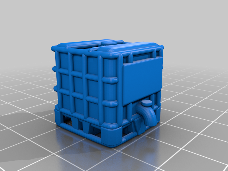 Bulk Fluid storage crate