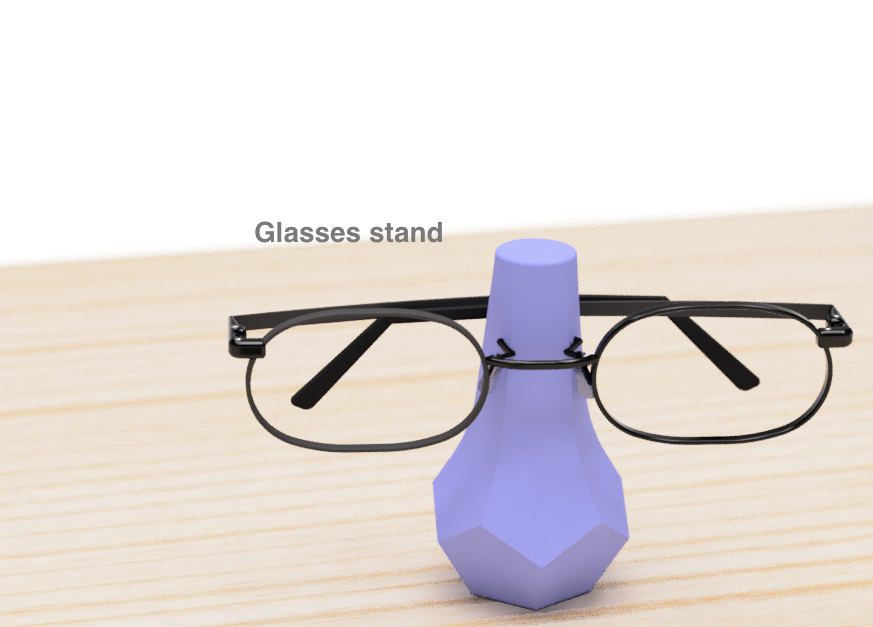 Glasses stand