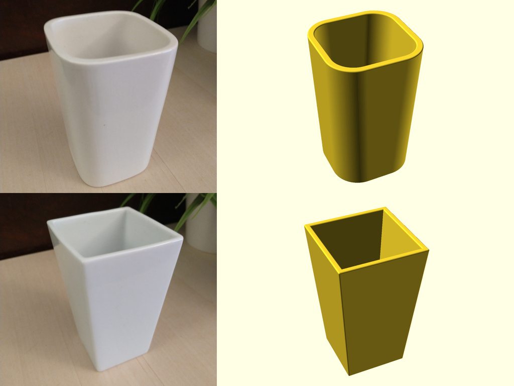 Ikea inspired vase (customizable)